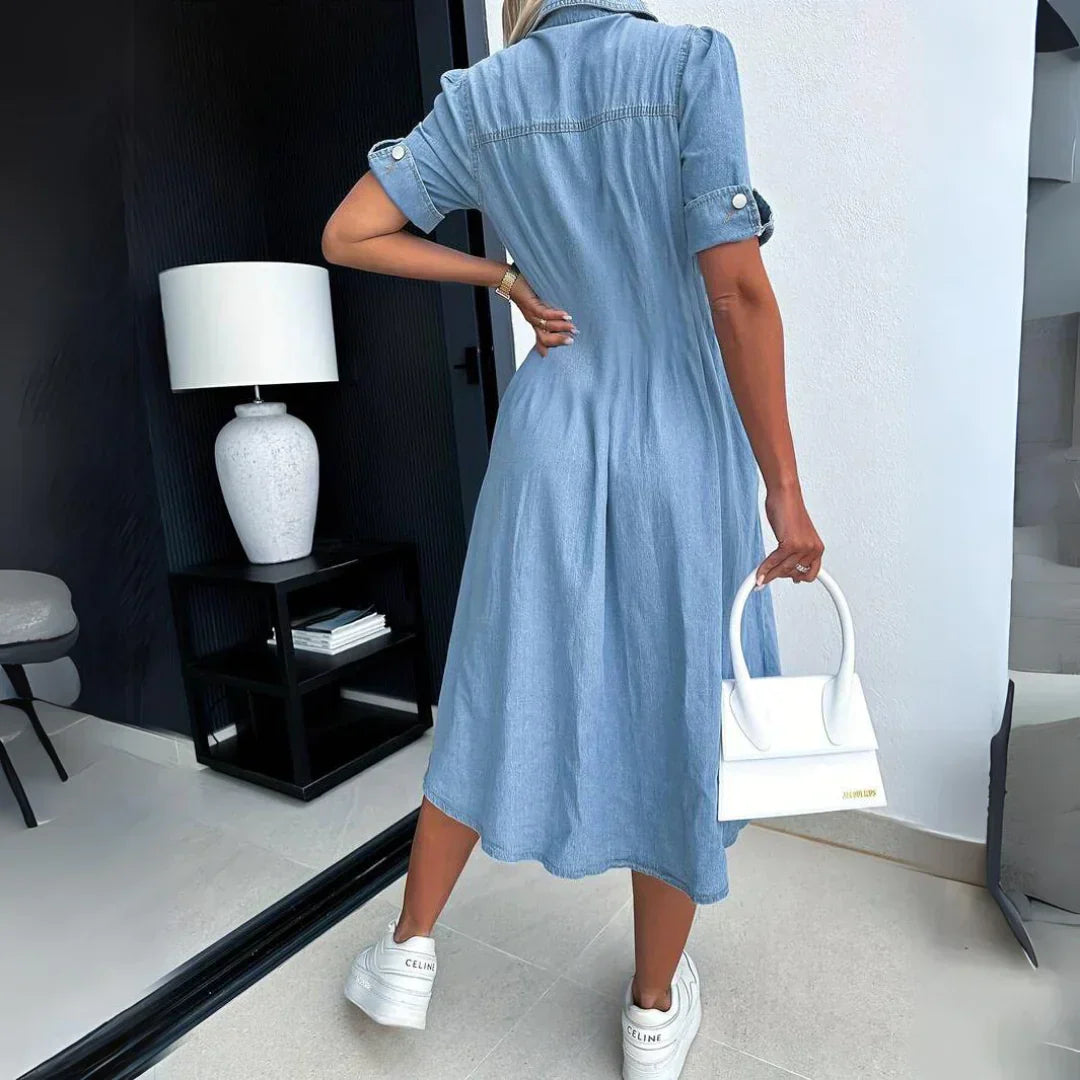 Helora™ | Chic Denim Dress (Almost Sold Out)