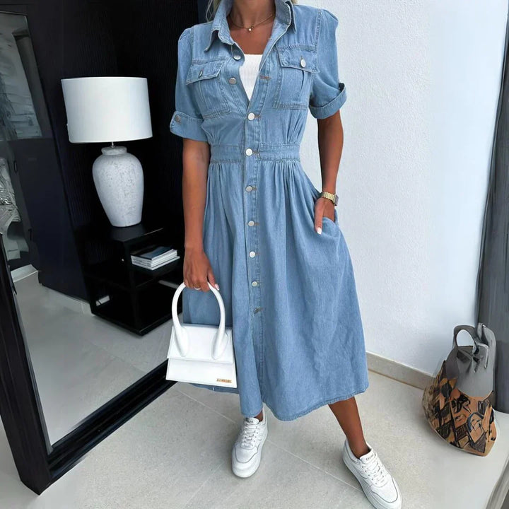 Helora™ | Chic Denim Dress (Almost Sold Out)